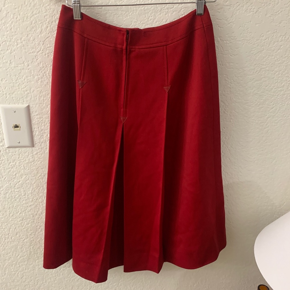 Vintage Celine Pleated Skirt - Picture 7 of 8